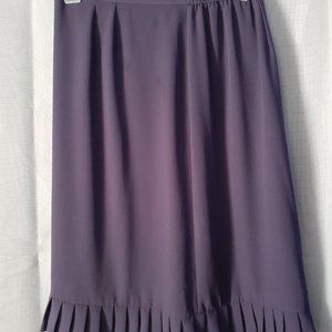 Jessica London Plus Size Pre-Owned Ruffled Skirt